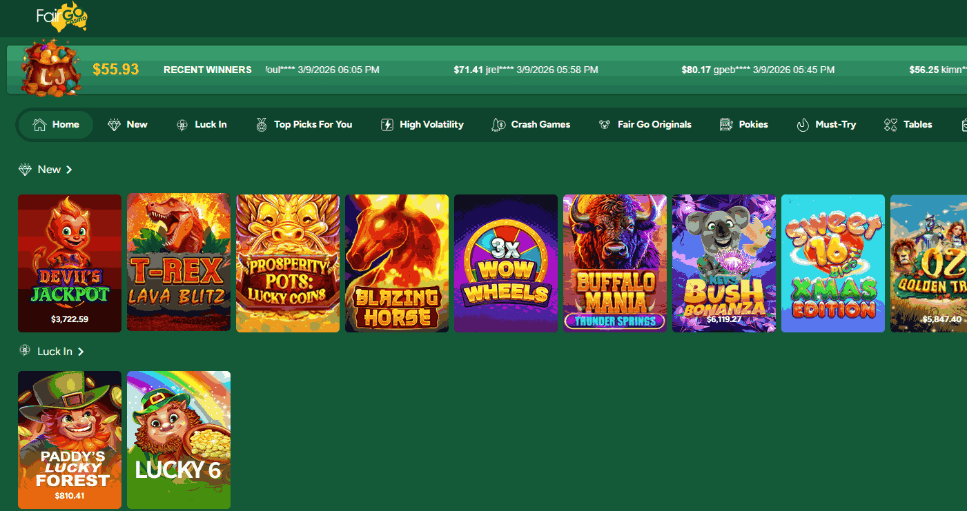 Casino Fair Go